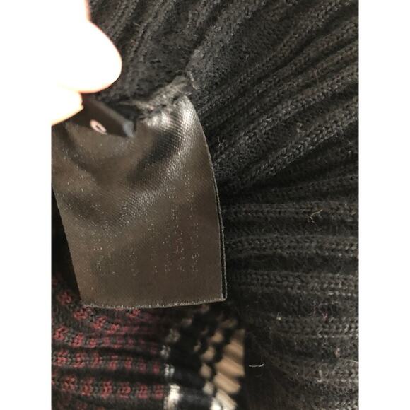 Proenza Schouler Space Dye Dress Ribbed Knit Long Sleeve Midi Multi Striped S - Picture 6 of 7